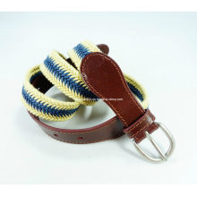 Skinny Canvas Weaving Leather Belt for Women (EUBL0437-25)